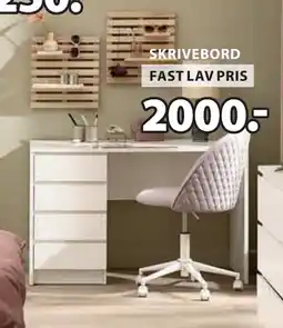 JYSK SKRIVEBORD tilbud