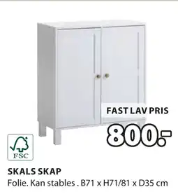 JYSK SKALS SKAP tilbud