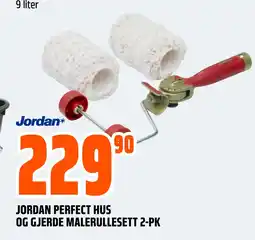 Obs Bygg JORDAN PERFECT HUS OG GJERDE MALERULLESETT 2-PK tilbud
