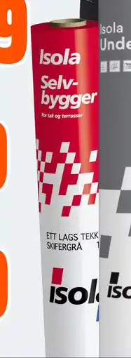 Obs Bygg ISOLA SELVBYGGER tilbud