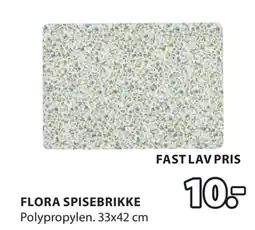 JYSK FLORA SPISEBRIKKE tilbud