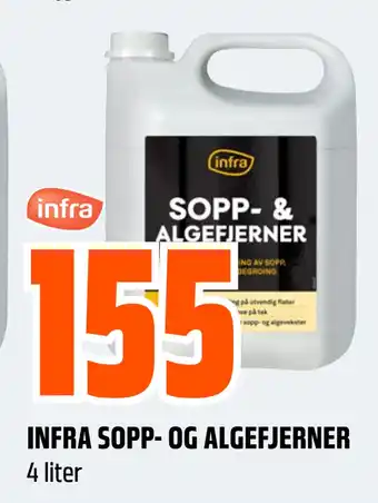 Obs Bygg INFRA SOPP- OG ALGEFJERNER tilbud