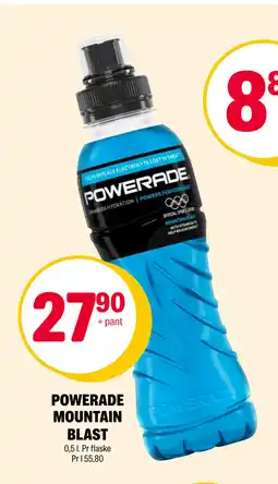 Coop Extra POWERADE MOUNTAIN BLAST tilbud