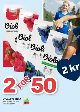 Matkroken UTVALGTE BIOLA tilbud