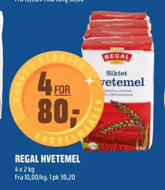 Coop Obs REGAL HVETEMEL tilbud