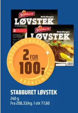 STABBURET LØVSTEK