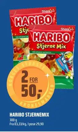 Coop Obs HARIBO STJERNEMIX tilbud