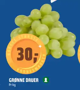 Coop Obs GRØNNE DRUER tilbud