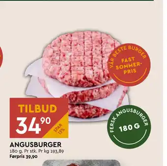 Coop Mega ANGUSBURGER tilbud