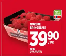 Meny NORSKE BRINGEBÆR tilbud