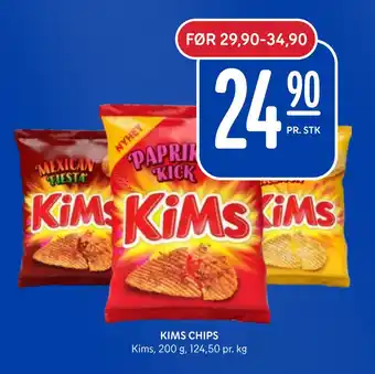 Rema 1000 KIMS CHIPS tilbud