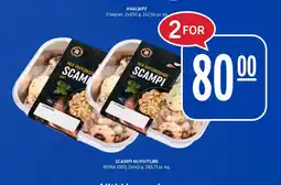 Rema 1000 SCAMPI M/HVITLØK tilbud