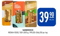 Rema 1000 SANDWICH tilbud