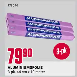 Europris ALUMINIUMSFOLIE tilbud