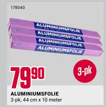 Europris ALUMINIUMSFOLIE tilbud