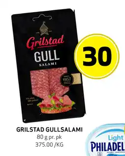 Bunnpris GRILSTAD GULLSALAMI tilbud