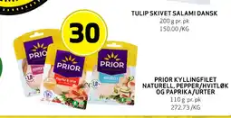 Bunnpris PRIOR KYLLINGFILET NATURELL. PEPPER/HVITLØK OG PAPRIKA/URTER tilbud