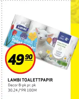 Bunnpris LAMBI TOALETTPAPIR tilbud