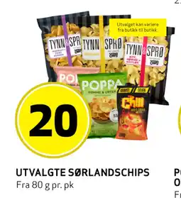 Bunnpris UTVALGTE SØRLANDSCHIPS tilbud