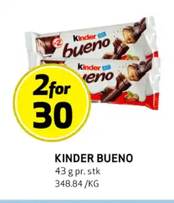 Bunnpris KINDER BUENO tilbud