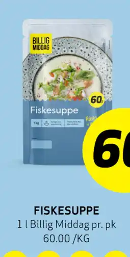 Bunnpris FISKESUPPE tilbud