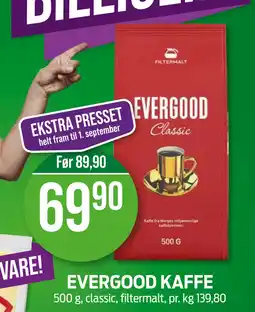 Kiwi EVERGOOD KAFFE tilbud
