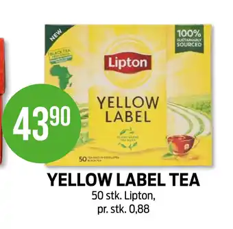 Kiwi YELLOW LABEL TEA tilbud