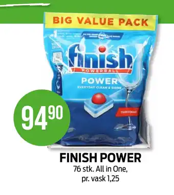 Kiwi FINISH POWER tilbud