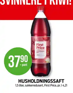 Kiwi HUSHOLDNINGSSAFT tilbud