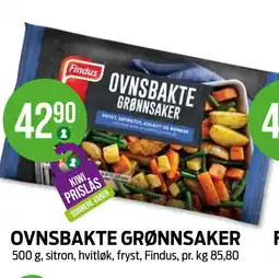 Kiwi OVNSBAKTE GRØNNSAKER tilbud