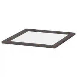 IKEA Komplement Glasshylle, mørk grå, 50x58 cm tilbud