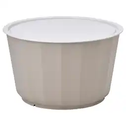 IKEA LÅgaskÄr Sofabord, utendørs, beige tilbud