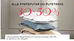 Skeidar Lillia putetrekk tilbud