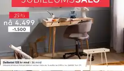 Skeidar Okayama skrivebord tilbud