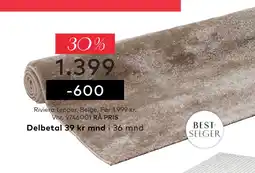 Skeidar Riviera tepper tilbud