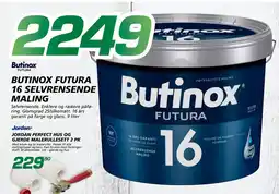 Coop Byggmix BUTINOX FUTURA 16 SELVRENSENDE MALING tilbud