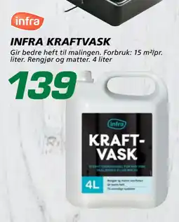 Coop Byggmix INFRA KRAFTVASK tilbud