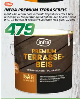 Coop Byggmix INFRA PREMIUM TERRASEBEIS tilbud