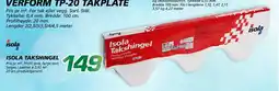 Coop Byggmix ISOLA TAKSHINGEL tilbud