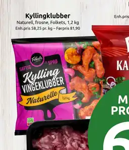 Joker Kyllingklubber tilbud