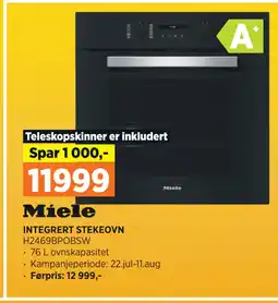 POWER INTEGRERT STEKEOVN tilbud