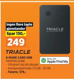 POWER X-MARK CARD ONE tilbud