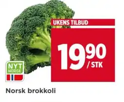 Meny Norsk brokkoli tilbud