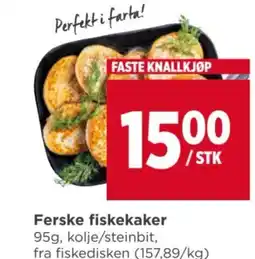 Meny Ferske fiskekaker tilbud