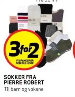 Bunnpris SOKKER FRA PIERRE ROBERT tilbud