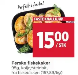Meny Ferske fiskekaker tilbud
