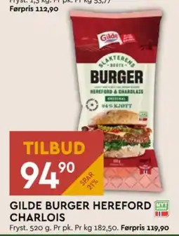 Coop Mega Gilde burger tilbud