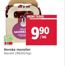 Meny Gartner moreller tilbud