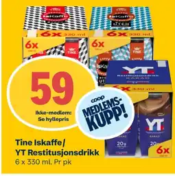 Coop Prix Tine iskaffe tilbud