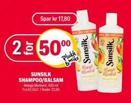 Coop Extra Sunsilk shampoo tilbud